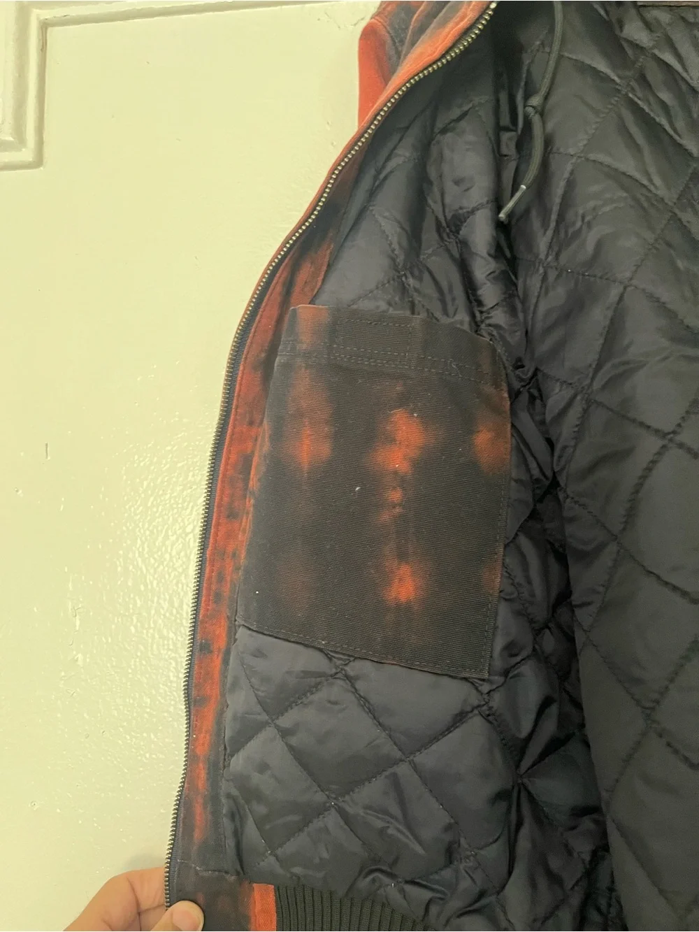 Carhartt custom 1 of 1  Tie-Dye Hooded Zip Jacket -